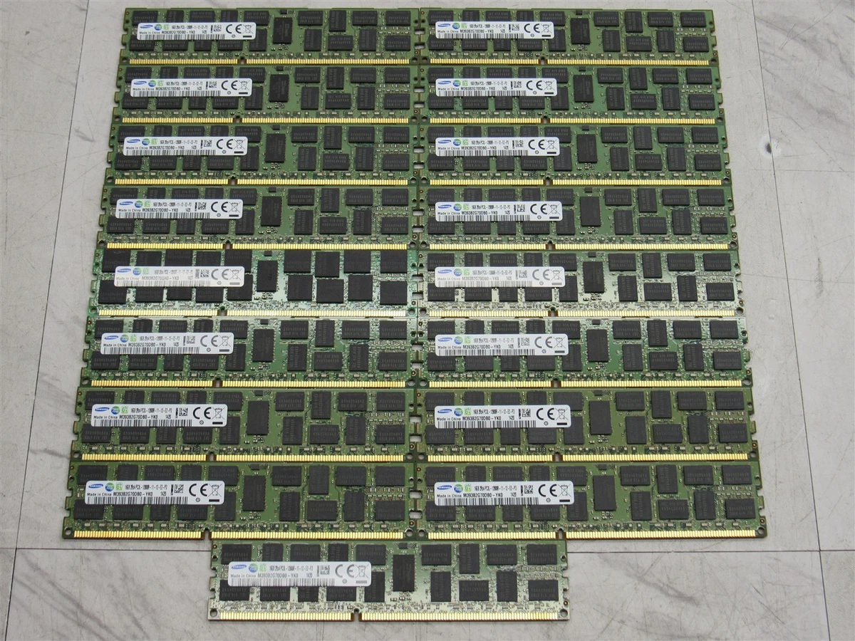 25+ PC3-12800 (DDR3-1600) 16 GB ECC Network Server Memory (RAM