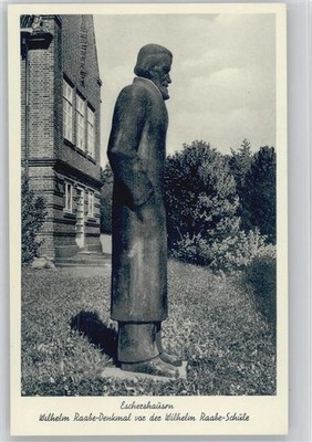 10054740 - 3456 Eschershausen Wilhelm Raabe Monument School