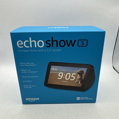 Amazon echoshow5 エコーショー5 チャコール Amazon | Echo Show 5 第3世代 - スマートディスプレイ with Alexa