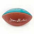 Don Shula Signed Autograph Shula’s Steak House Football Menu NFL Wilson