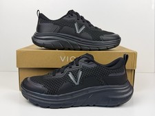 Vionic Walk Max II Sneakers Women  s Size 9 Black Knit J5394F1001