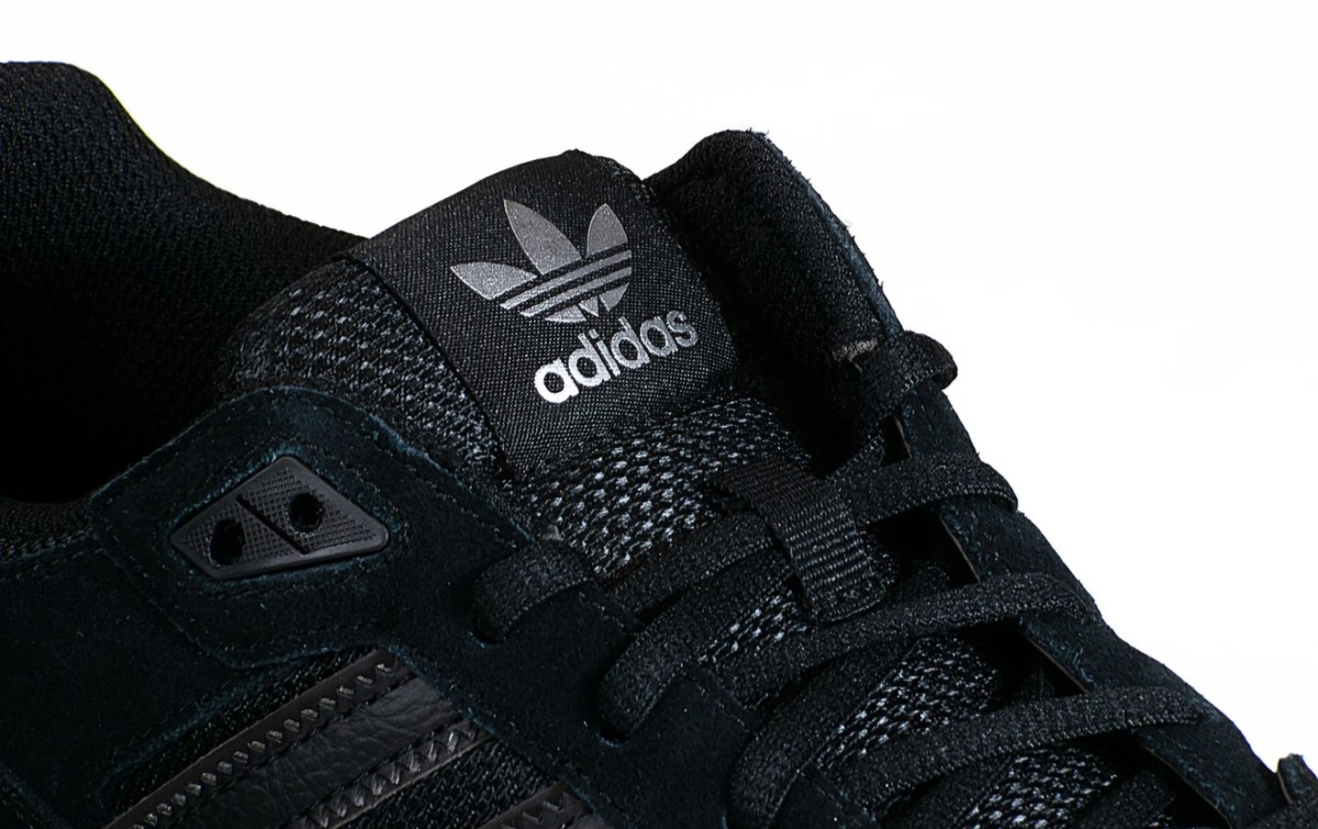 スックuk Adidas ZX 750 Mens Shoes Trainers GW5531 Originals Black Silver Uk