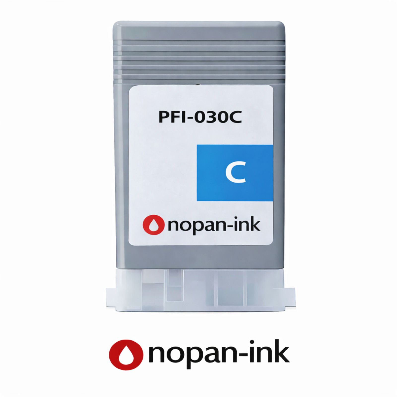 Cartouche PFI030 Cyan NOPAN-INK 55 ml pour stopper les lignes blanches sur vos plans