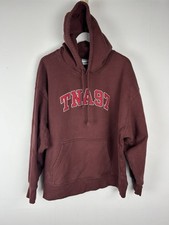 Aritzia TNA Sweatfleece Boyfriend Hoodie Sweatshirt Womens 2XL Graphic Logo