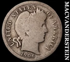 1906 Barber Dime-Scarce Better Date No Reserve #i1172