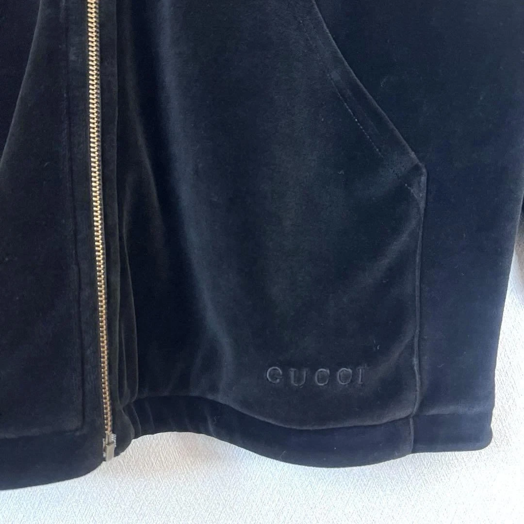 Rara mezza giacca Tom Ford epoca Gucci anni 90 lusso velluto con cerniera nera