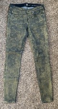 Seven For All Mankind The Skinny Jeans Sz 27 Made In USA