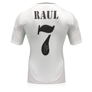 Maillot Real Madrid Domicile 2006 2007 Raul – Maillot Foot
