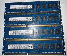 32GB 4x8GB Memory PC3-12800 1600 MHz DDR3 SK Hynix 2rx8 pc3l-12800e-11-13-e3