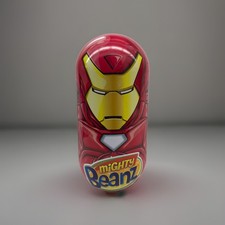Mighty Beanz Iron-Man 10 Display Case With 17 Balance Beam Beanz Lot