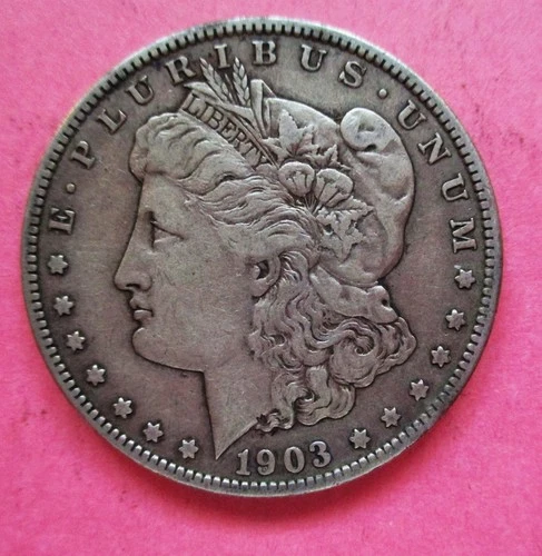 1903-S MORGAN SILVER DOLLAR.  CIRCULATED. BETTER GRADE.