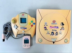 SEGA Dreamcast Sakura Wars Limited HKT-3000 Console Bundle Japan Untested