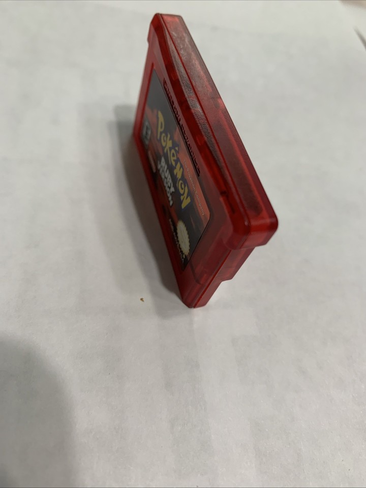 Pokemon Rby Cardridge Nintendo Pokémon Ruby Version for Game Boy Advance GBA Cartridge NTSC-U ...