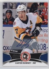 2016-17 Upper Deck AHL Auto Carter Rowney #79 Auto a3i