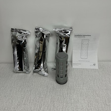 EcoPure Brita Stream Replacement Water Filters 3-Pack Carbon 40 Gal Gray