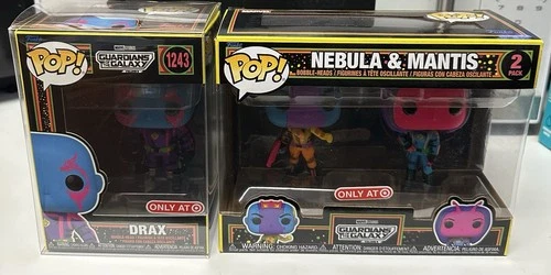 Marvel Guardians Of Galaxy Drax Nebula 3 Funko Pops