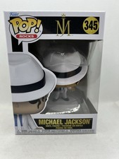 Figura Funko Pop Vinilo Rocks Michael Jackson 345 Suave Criminal Blanco MJ NUEVO UK