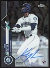 2020 Topps Chrome #RA-KL Kyle Lewis Rookie Autographs Auto