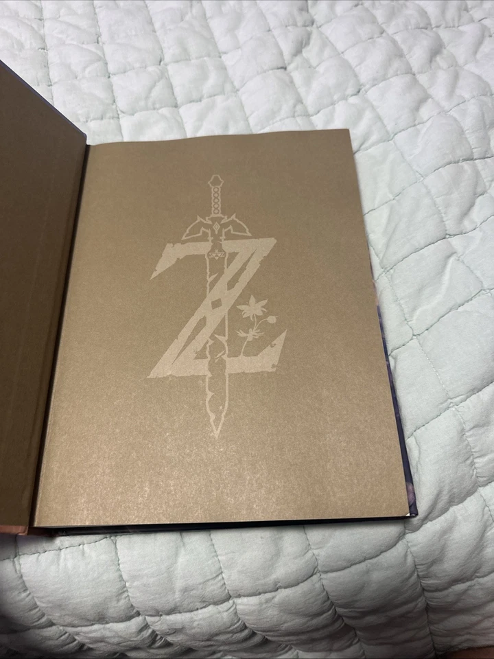 Legend of Zelda: Breath of the Wild Official Guide Collector's Edition Hardcover - Image 3 of 4