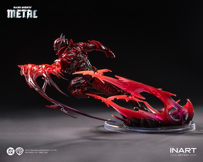 New INART MAG-C0001 1/12 Batman Dark Nights Metal Red Death Figure