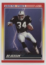 1990 Score Ground Force Bo Jackson #330 1q8g