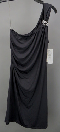 MICHAEL Michael Kors One Shoulder Swim Cover Up Size M/L # 14B 2432 NEW