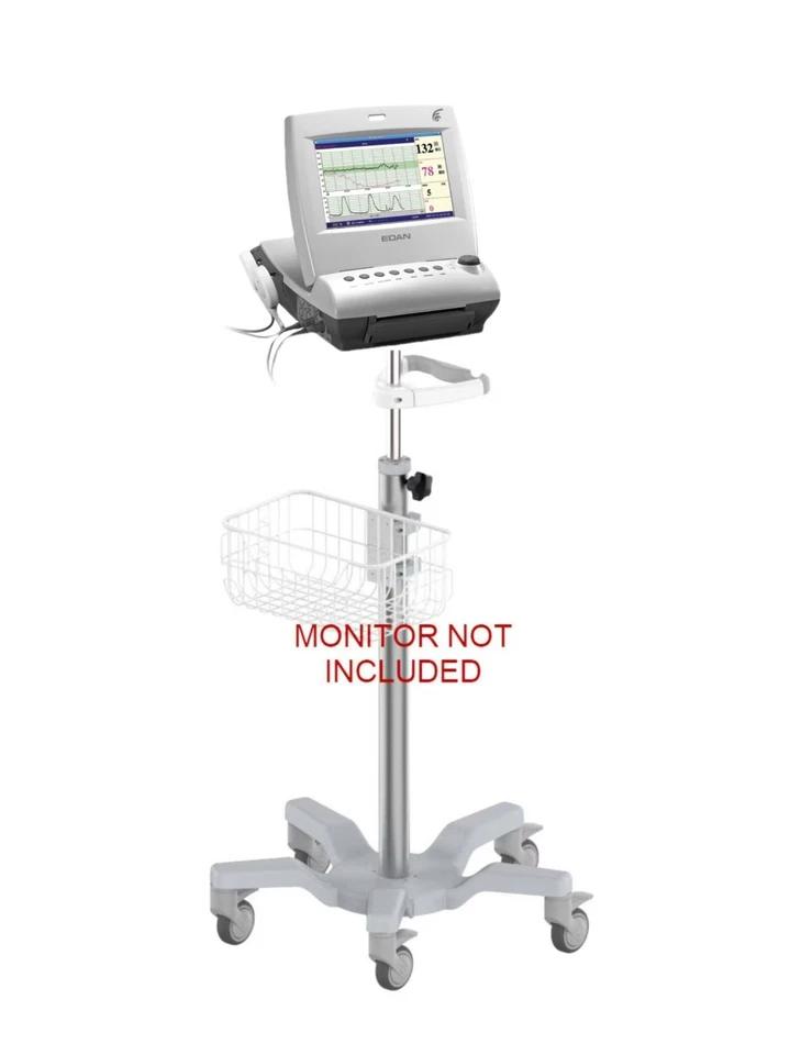 Rolling stand for Edan Cadence F6 F9 fetal monitor new (big wheel)