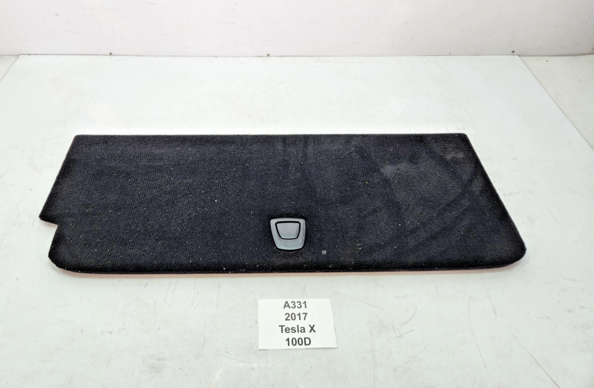 ✓ 2016-2020 OEM Tesla Model X Rear Trunk Load Floor Carpet Mat