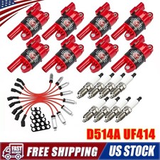8 High Performance Ignition Coil & Spark Plug...