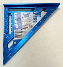 Empire Level 7 In. E2994 True Blue Laser Etched Rafter Square