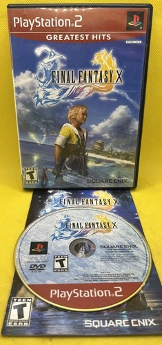Final Fantasy X (Sony PlayStation 2, 2001, PS2, GHits w/ Manual, Works Great)