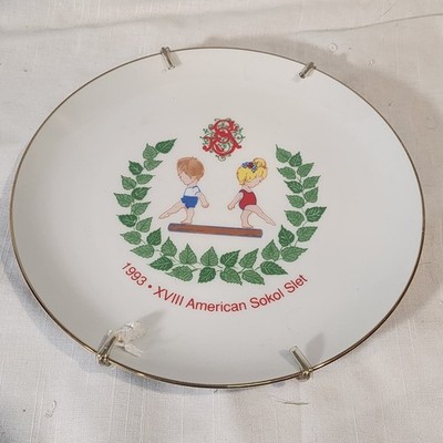SOKOL USA Slet Washington DC 1993 Collectors Plate, 21/300, Nice!