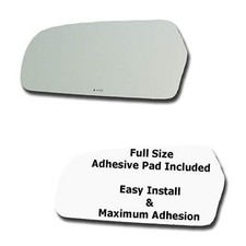 Mirror Glass + Full Size Adhesive Pad for 2006-2010 Kia Optima Driver Side