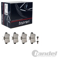 Topran BremsbelÄGe Satz Hinterachse FüR CitroËN C4 DS4 DS5 Ds Ds Peugeot 308 Rcz