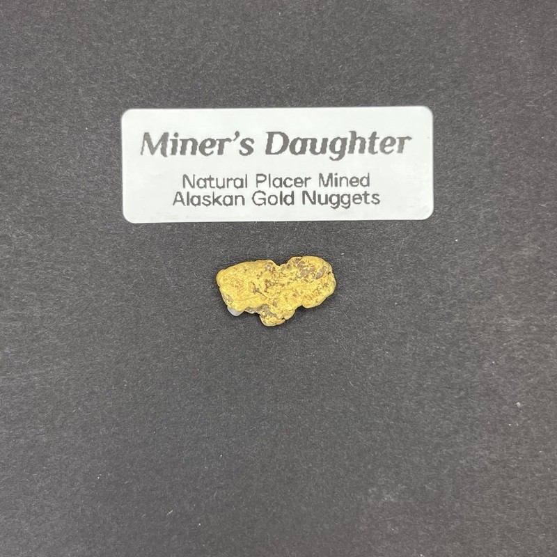 ALASKA GOLD NUGGETS - 2.0 grams - Natural Placer Raw Gold Hi Purity