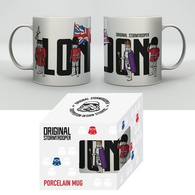 Original Stormtrooper London Porcelain Mug - Boxed Gift Puckator NEW
