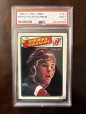1988 O PEE CHEE #122 BRENDAN SHANAHAN RC ROOKIE PSA 9 MINT