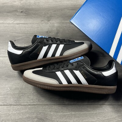 Adidas Samba Vegan ‘Black White Grey Gum’ Size UK EU 48  UK