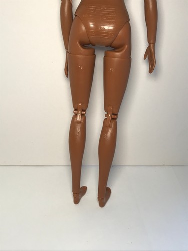 Nude Barbie Fashionistas #133 Made To Move AA Pigtails GGV48 Doll For OOAK - Picture 8 of 9