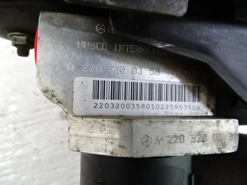 03 Mercedes R230 SL500 valve block, ABC suspension, front 2203200358 - Bild 5 von 5