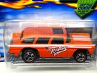 Hot Wheels 2002 Red Lines Series CHEVY NOMAD (Orange) #106
