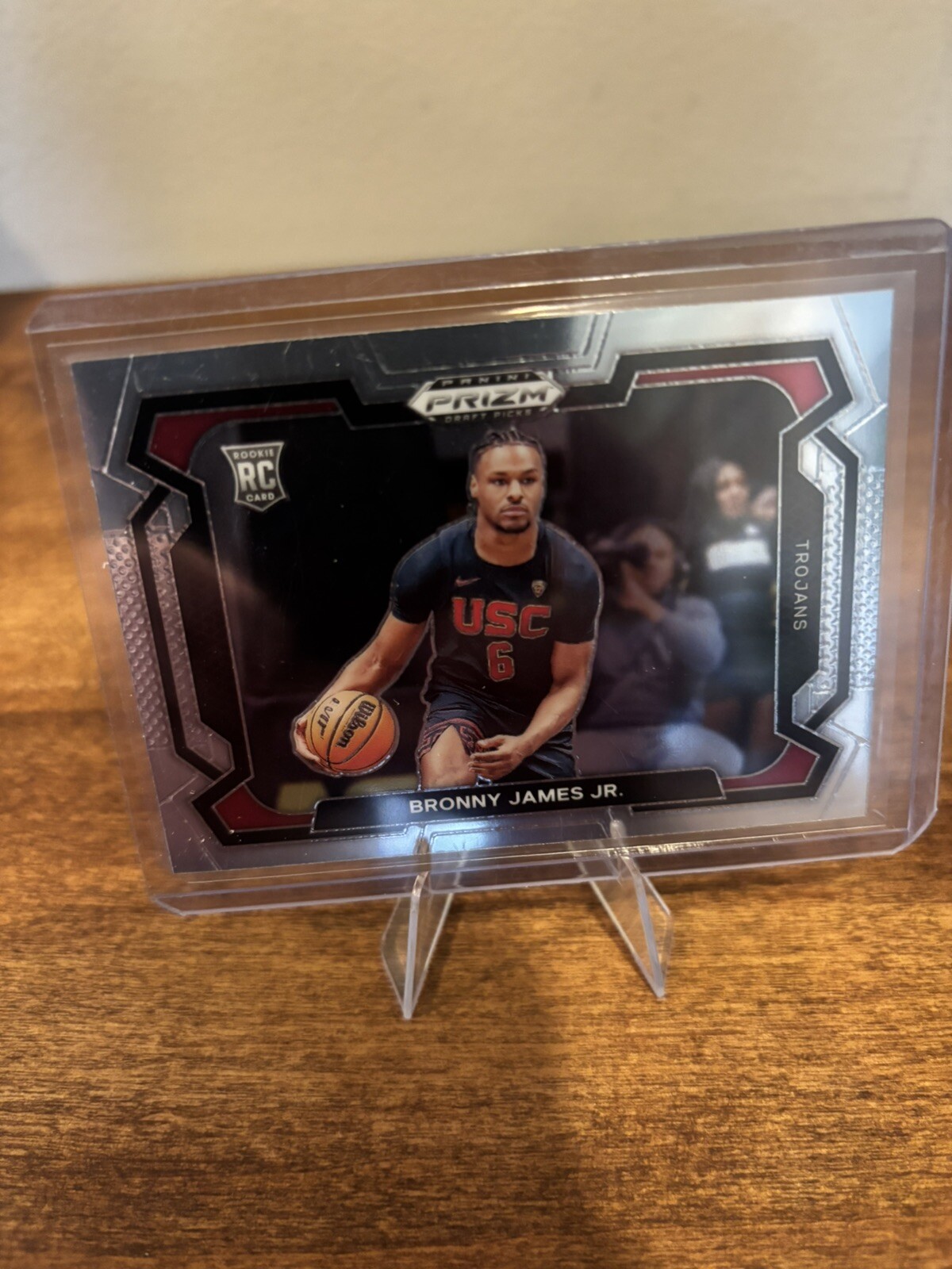 2024 Panini Prizm Draft Picks - Bronny James #86 Silver Prizm Variations (RC)