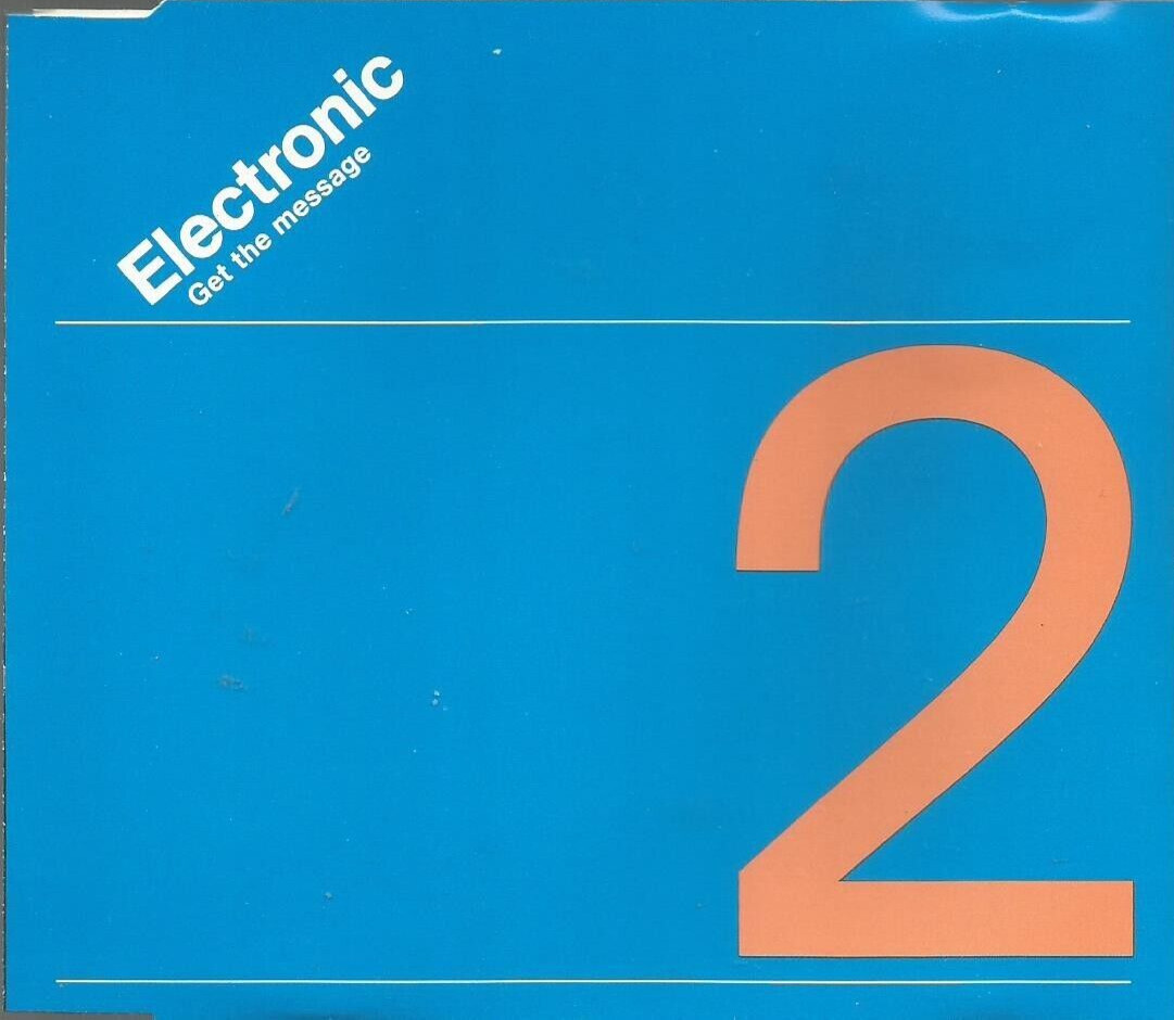 Electronic - Get The Message 1991 Factory CD single