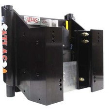 T-h Marine Atlas 4" Set Back Hydraulic Jack Plate - Heavy Duty Black [ahj-4vhd-b