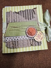 Handmade Upcycled Junk Journal Or Scrapbook Vintage Ephemera  Photographs