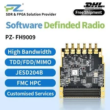Puzhi PZSDR PZ-FH9009 SDR Software Radio 16bit ADC 14bit DAC ADI RF ADRV9009 HPC