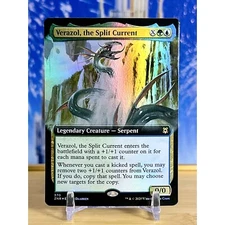 MTG Magic The Gathering - Verazol, The Split Current - 370 - Foil - Extended Art