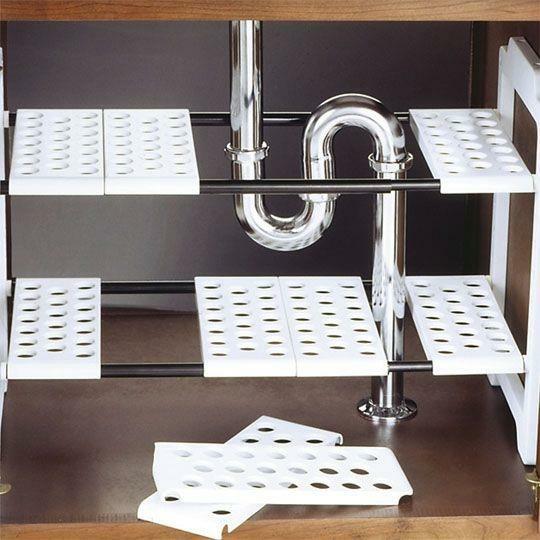 ADDIS UNDER THE SINK ORGANISER WHITE