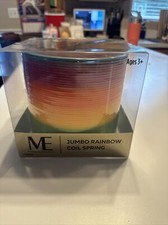 Modern Expressions Jumbo Rainbow Coil Spring Huge Slinky NIB