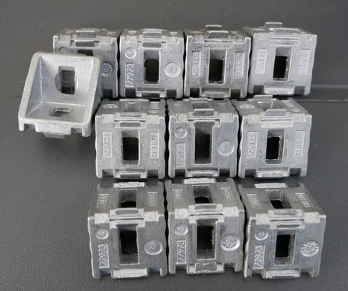 Bosch 3030 Aluprofil 27mm Nut 6 Winkel Verbinder Eckverbinder Halterung 523525 - Bild 6 von 7